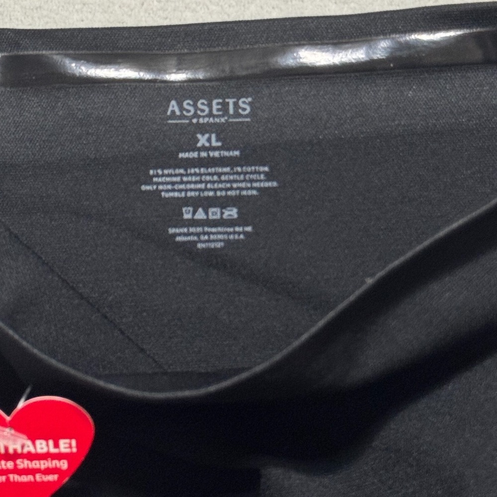 Assets by Spanx Shaping High-Waist Panty XL Black Slimming Control Brief NWT - Picture 5 of 5